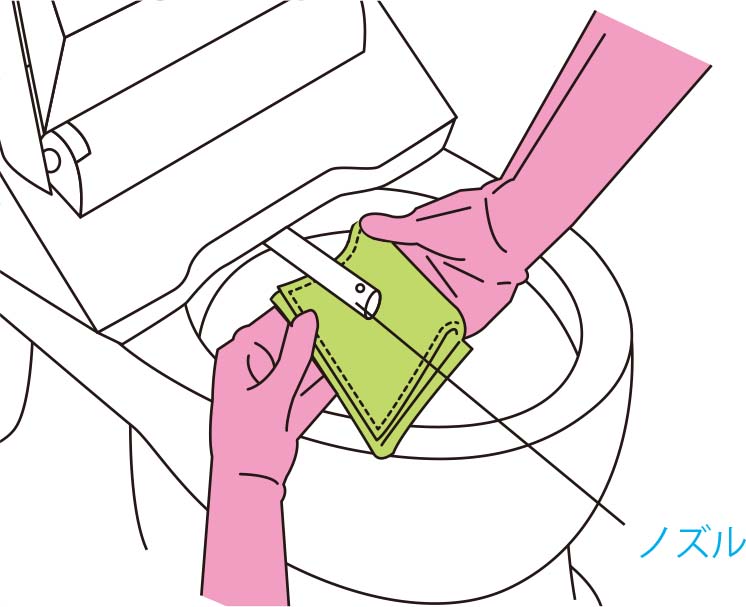 ノズル清掃の画像