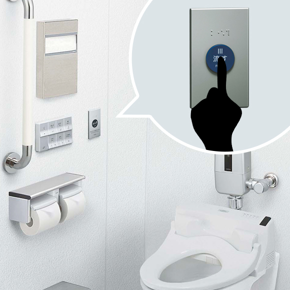 トイレ内器具の使い方 Japan Toilet Information Nippon Utsukushi Toilet